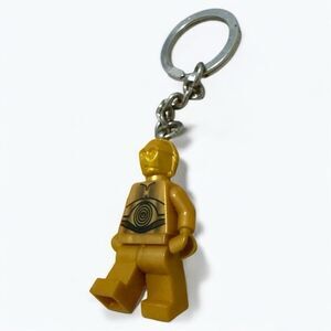 Star Wars C-3PO Gold Droid Minifigure Keychain Toy Collectible